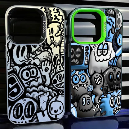 Super Cool Black Graffiti Phone Case
