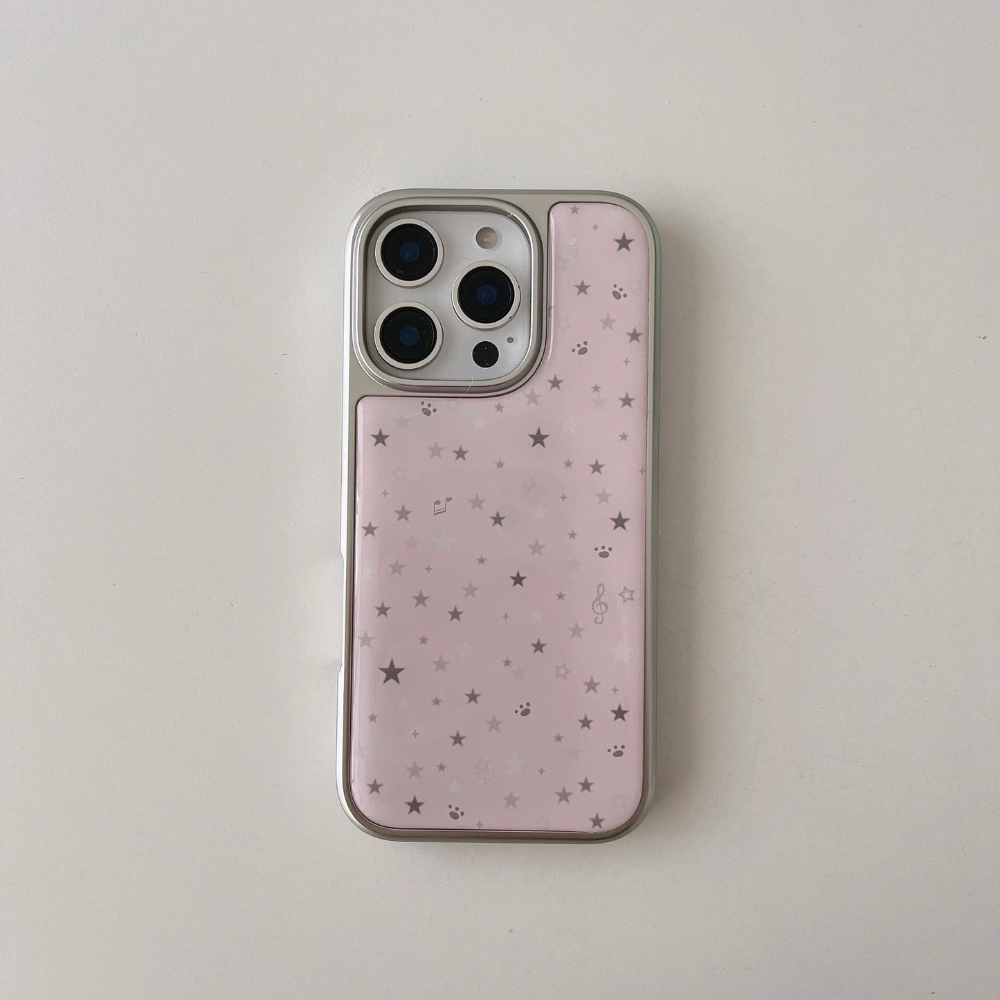 Cute Little Star Phone Case New Pink For iPhone