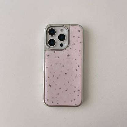 Cute Little Star Phone Case New Pink For iPhone