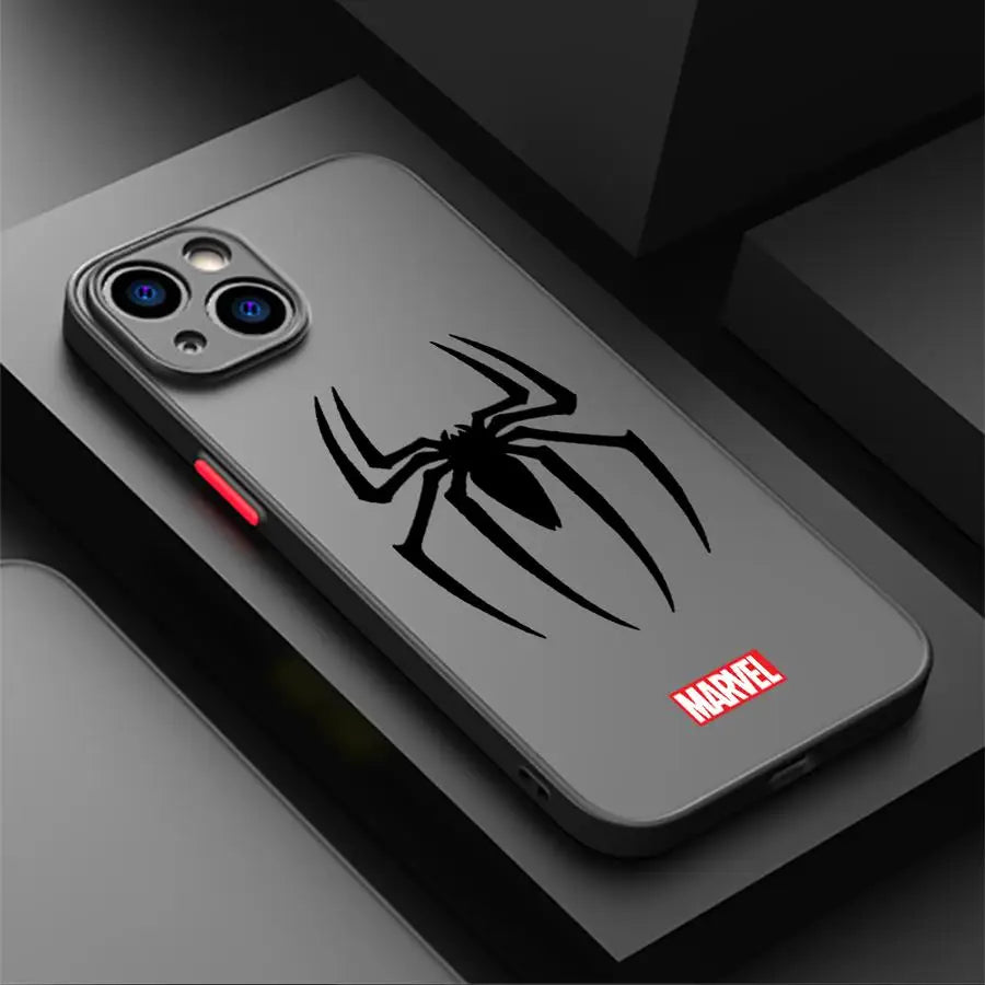 Back Phone Cover Case For iPhone Marvel Spiderman Venom