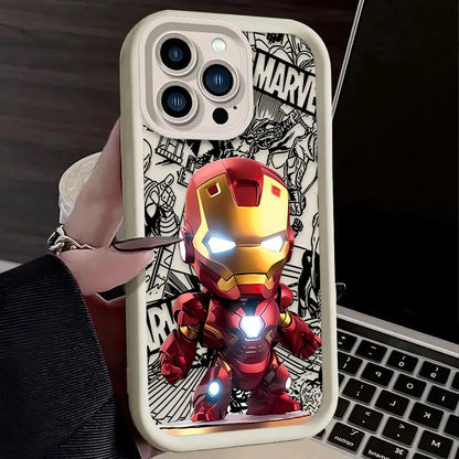 Marvel Spider Man Iron Man Version Case For iPhone