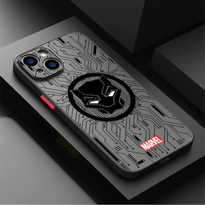 Case For iPhone Back Phone Cover Marvel Spider Man Logo