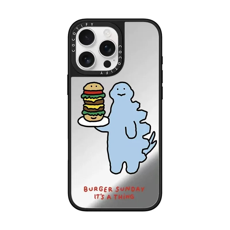 Creative Artist Cat Design Phone Case
