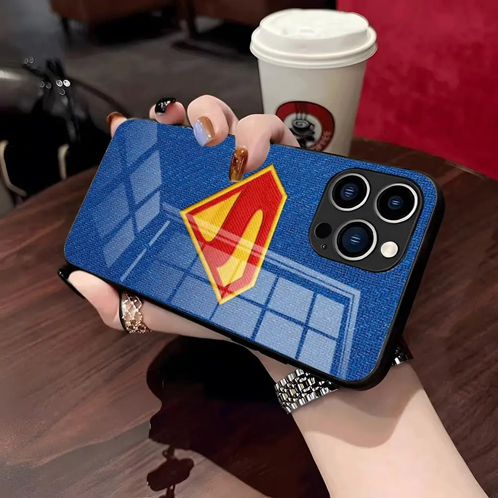 Marvel Superman Hero Phone Case For iPhone