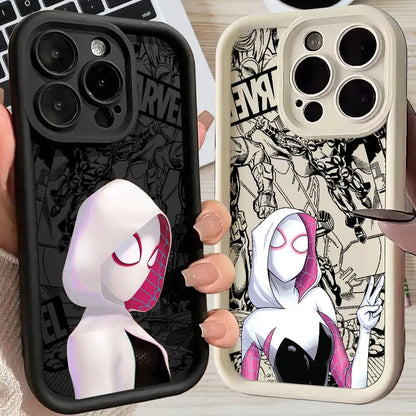Spider Man Spider Gwen Marvel Case For Apple iPhone