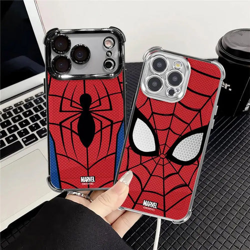 Case For Apple iPhone Cover Marvel Spiderman Logo