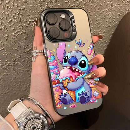Cartoon Cute Stitch Cover For Apple iPhone Colorful Phone Case