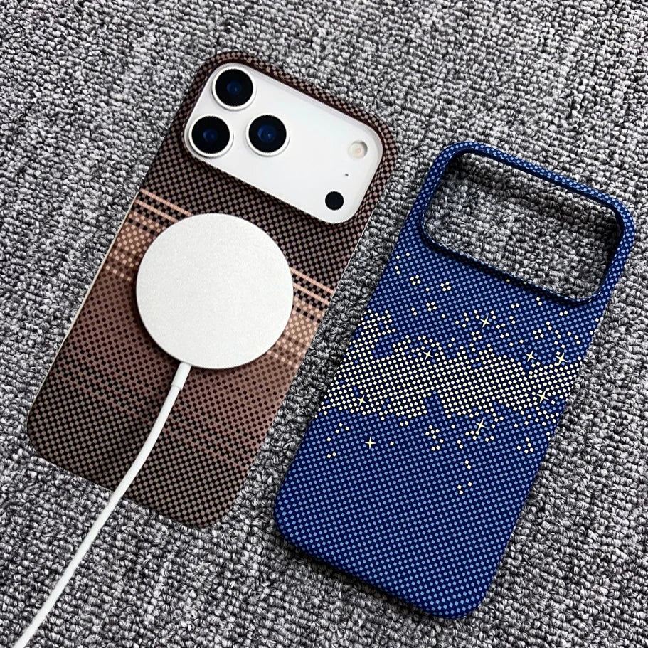 Ultra-Slim Carbon Fiber MagSafe iPhone Case