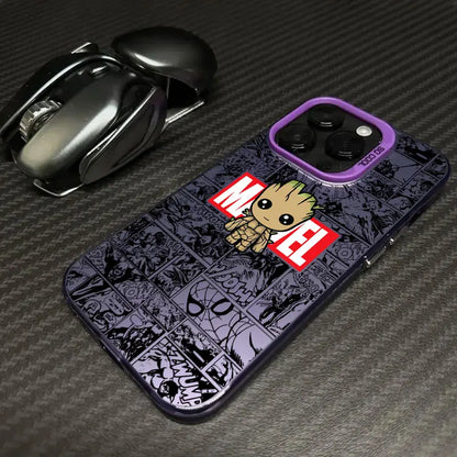 Marvels Groots Venoms Phone Case For iPhone