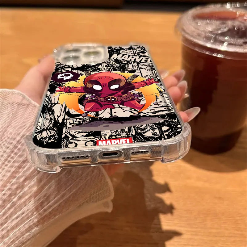 Marvel Spider Man Venom Clear Case For iPhone