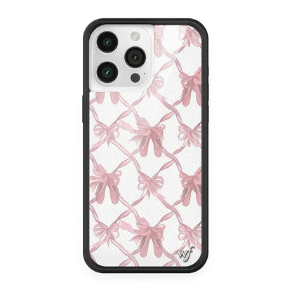 Fashion Wildflower Cartoon Swans Phone Case For iPhone