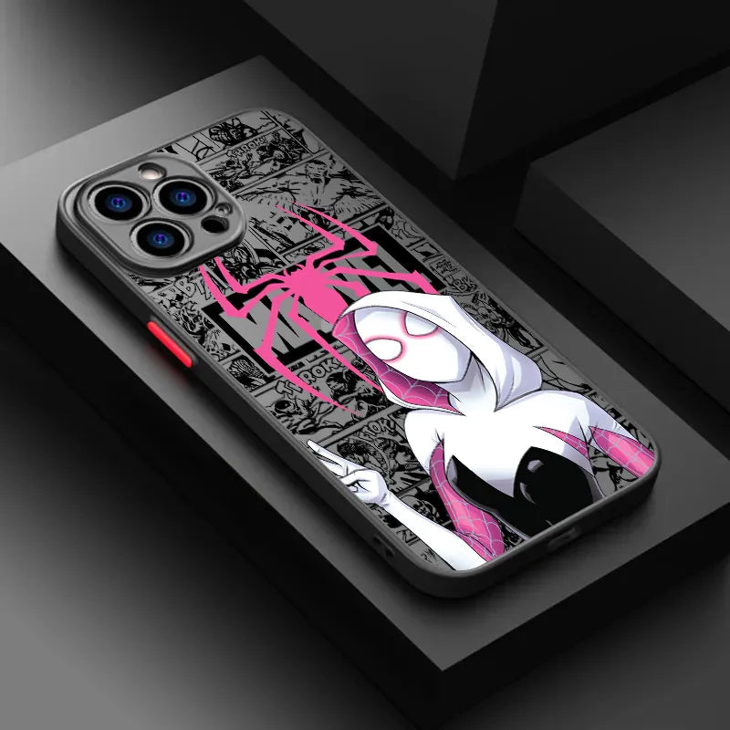 Spider Man Marvel Phone Case For iPhone Shockproof Cover