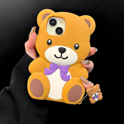 Kawaii Teddy Bear Phone Case