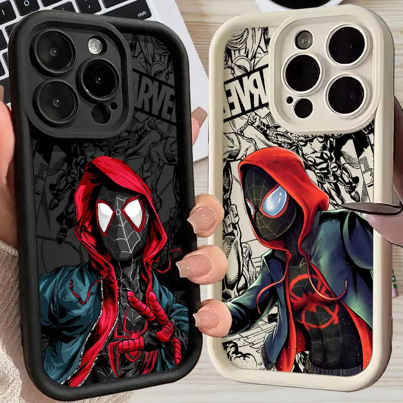 Spider Man Miles Morales Case For Apple iPhone