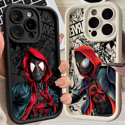 Spider Man Miles Morales Case For Apple iPhone