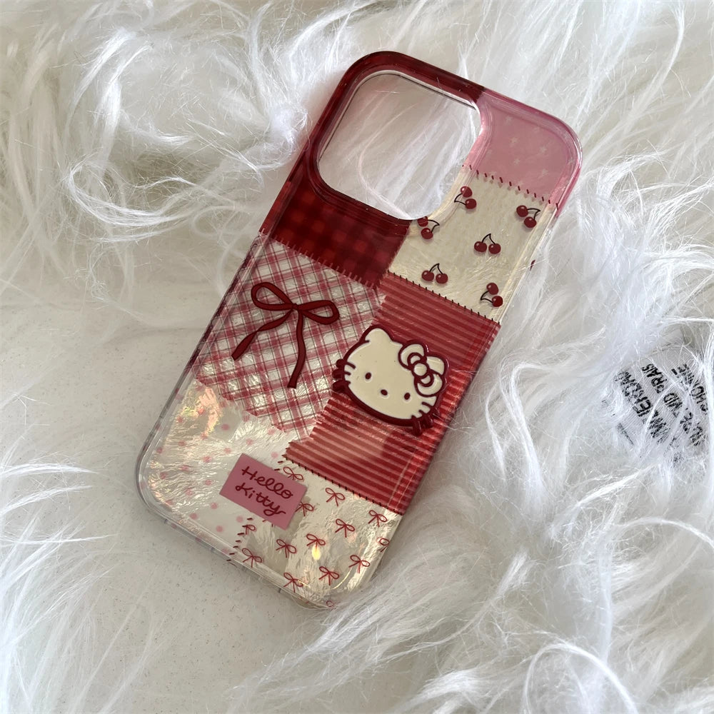 Cute Cartoon Coffee Hello Kitty Phone Case