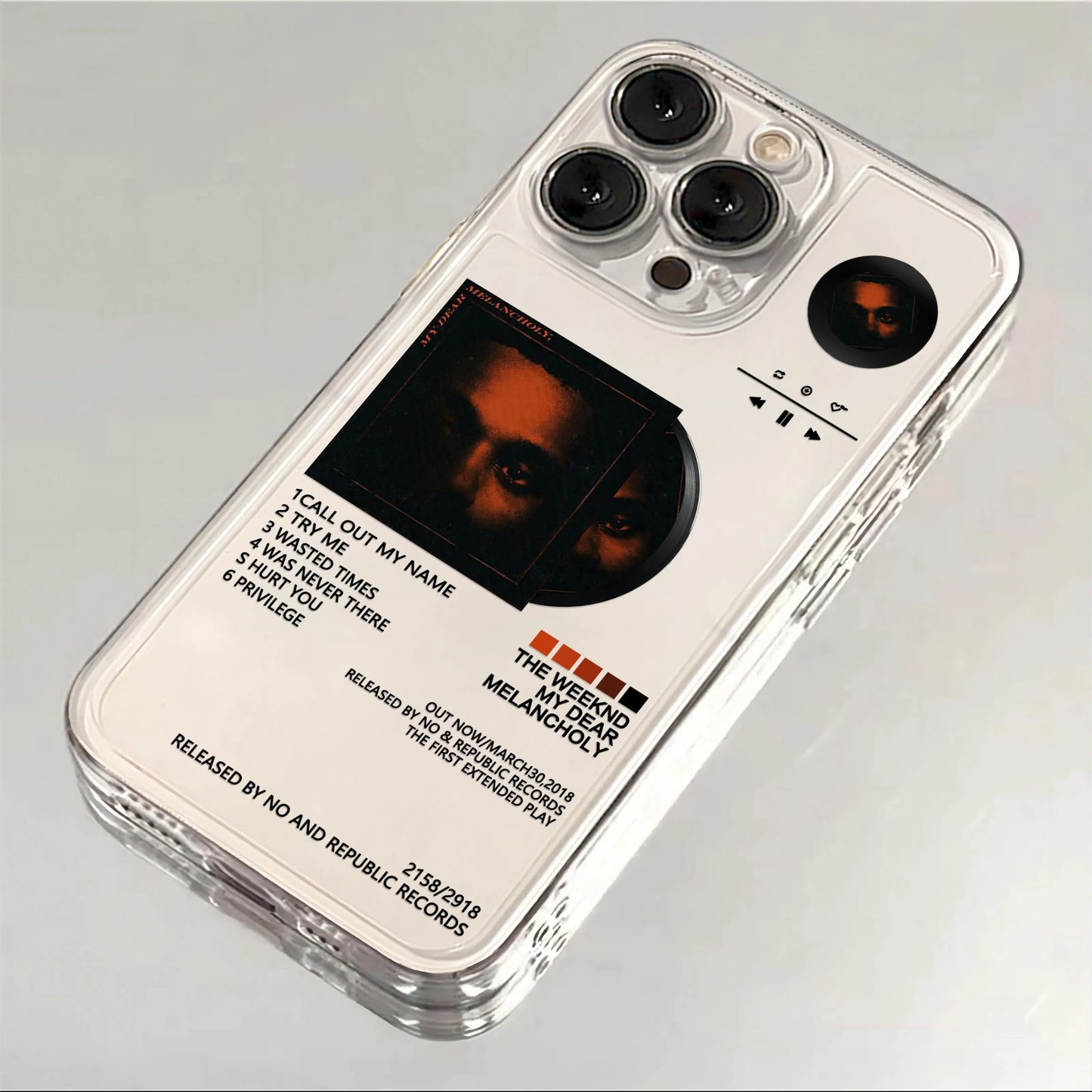 The Weeknd Minimalist Poster Album Phone Case For iPhone