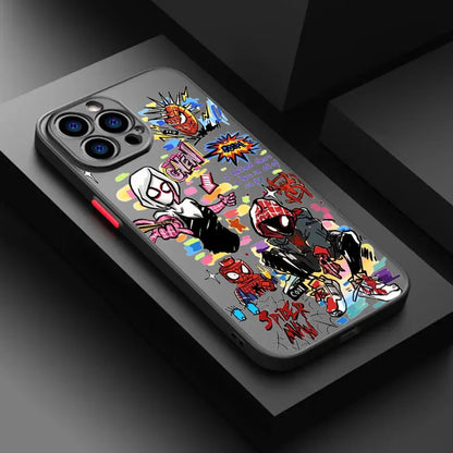 Marvel Spider Man Miles Morales Phone Case For iPhone