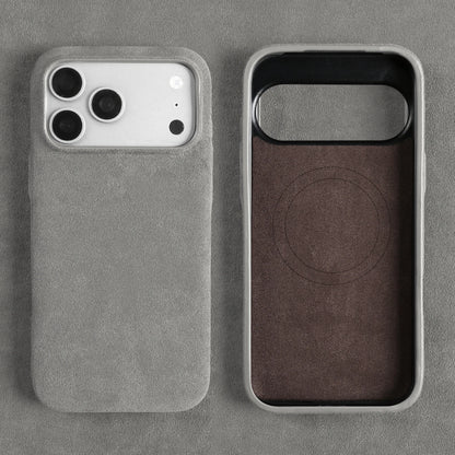 For Alcantara Premium Phone Case For iPhone Back Cover Case Shell