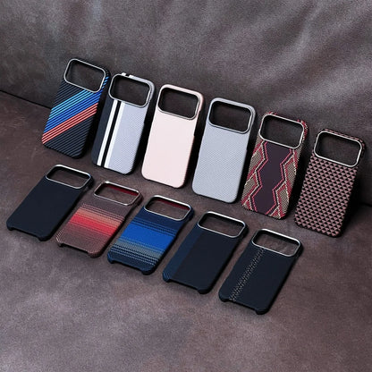 High end Kevlar Magnetic Shockproof Case For iPhone