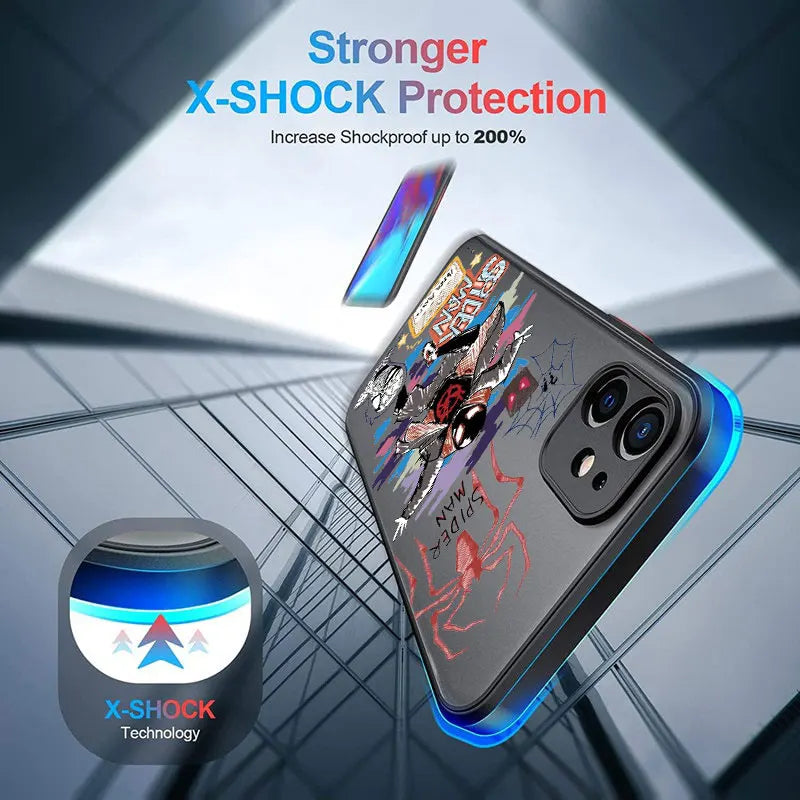 Marvel Spider Man Miles Morales Phone Case For iPhone