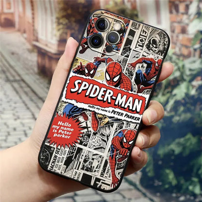 Spiderman Marvel Phone Case For iPhone