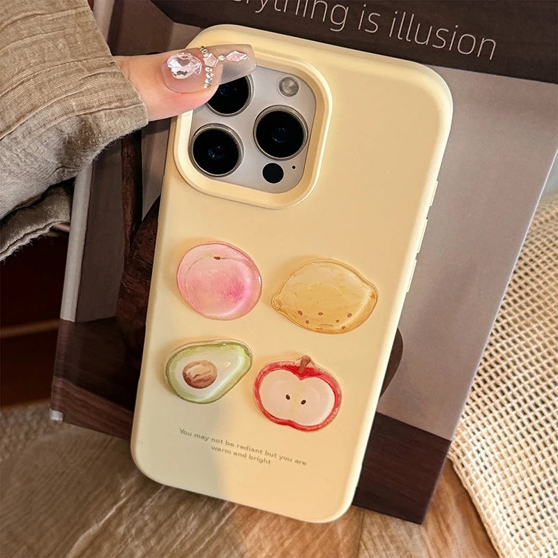 Cute Lovely Fruit Soft Phone Case