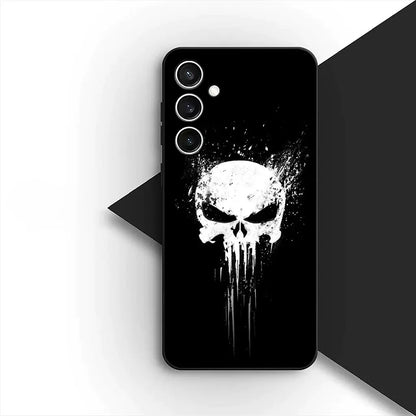 Cover For Apple iPhone The Punisher Marvel Skull