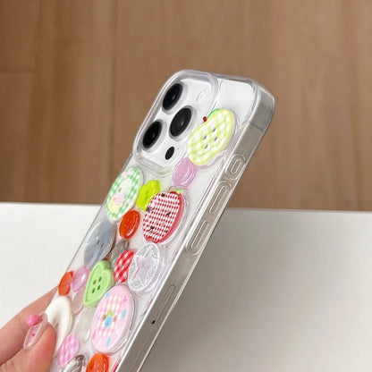 Button Shockproof Phone Case