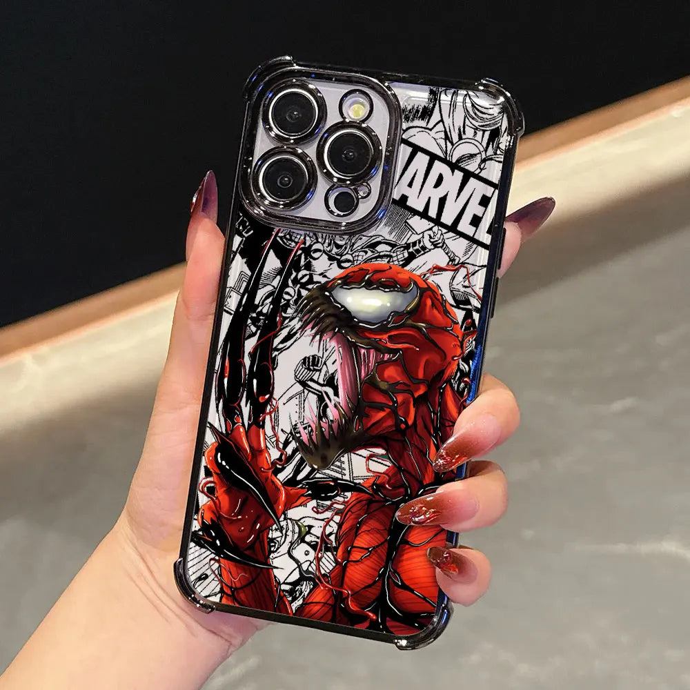 Venom Marvel Cool Luxury Shockproof Case For iPhone