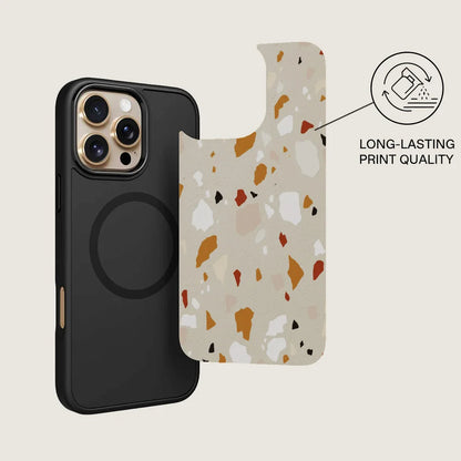 Magnetic Stone Printing Hard Glossy Shockproof iPhone Case