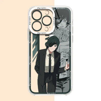 Chainsaws Mans Rese Makima Cute Phone Case For iPhone