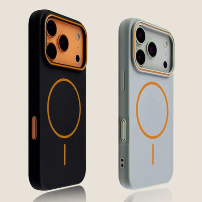 Luxury Magnetic Matte Soft Phone Case For iPhone Shockproof Magsafe Wireless Charging Cover