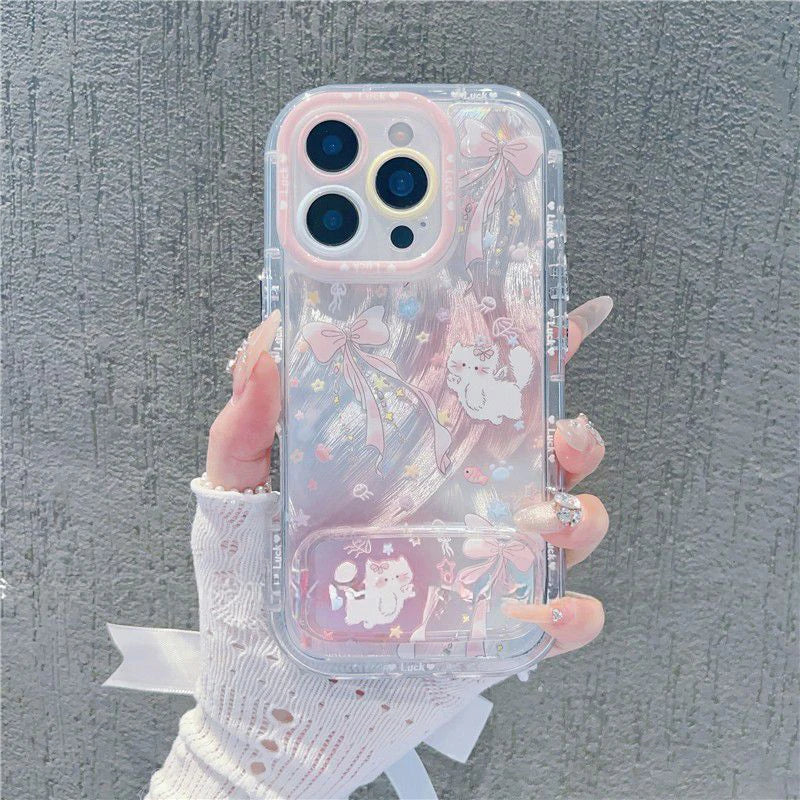 Sweet Cute Kitten Bowkont Compatible Phone Case