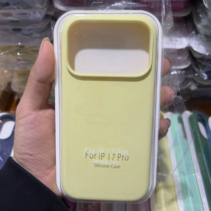 Fashion Original Liquid Silicone Skin Feel Soft Case For iPhone
