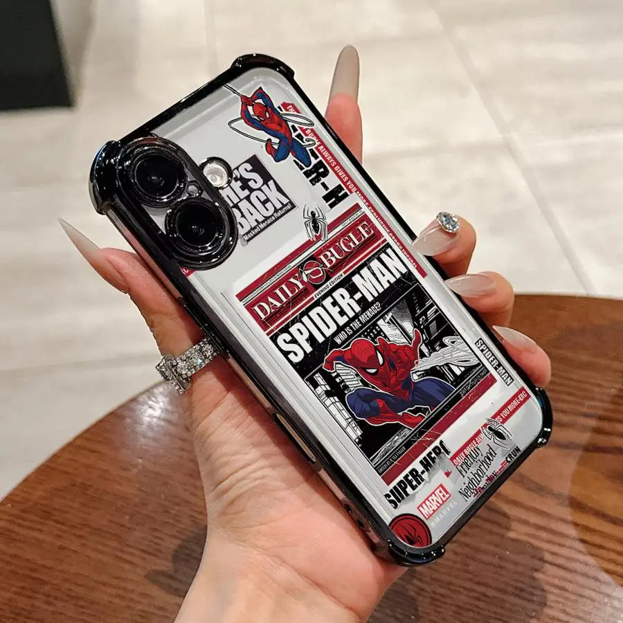 New Marvel Spider Man Phone Cover Case For Apple iPhone