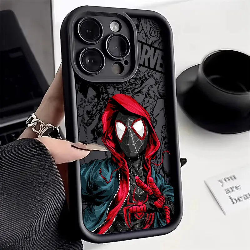 Spider Man Miles Morales Case For Apple iPhone