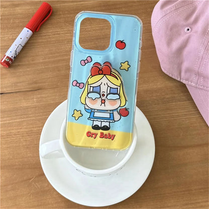 Funny Cartoon Girls Phone Case For iPhone