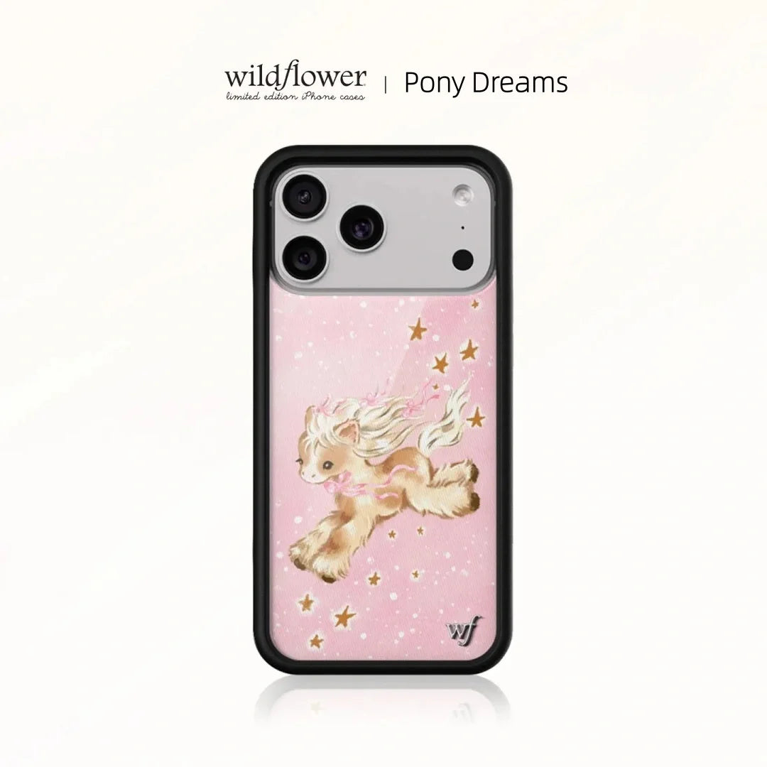 Wildflower Pony Dreams Phone Case For iPhone