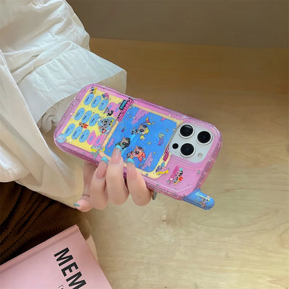 New The Pink Little Policewoman Cat Melody Big Brother Phone Case For iPhone