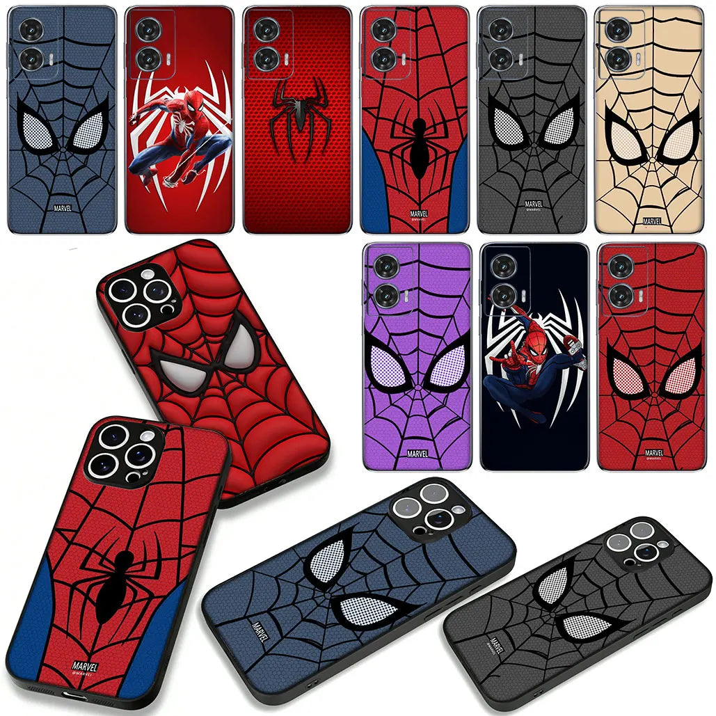 Spider Marvel Man Spiderman Cover Phone Case For Apple iPhone