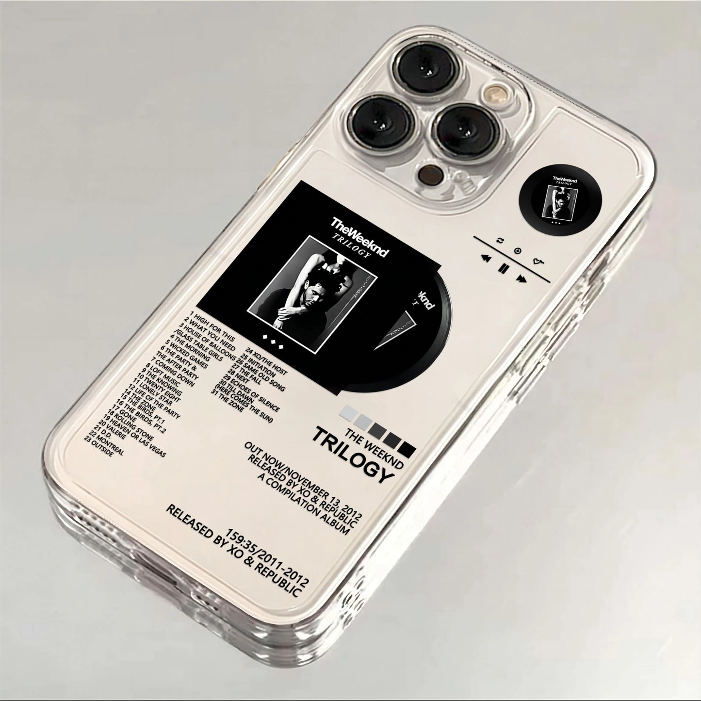 The Weeknd Minimalist Poster Album Phone Case For iPhone