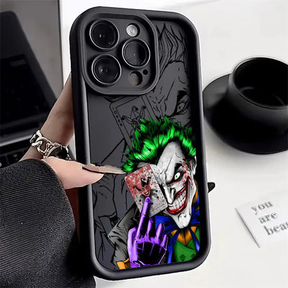 Smiling Jokers Marvel Silicone Case For Apple iPhone
