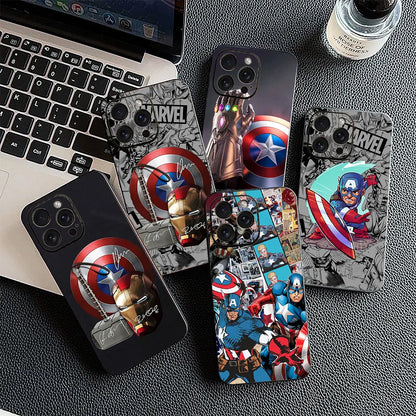 Casing For Apple iPhone Captain Marvel America Shield