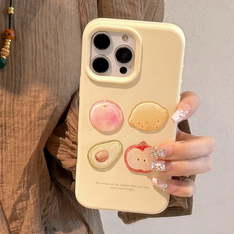Cute Lovely Fruit Soft Phone Case