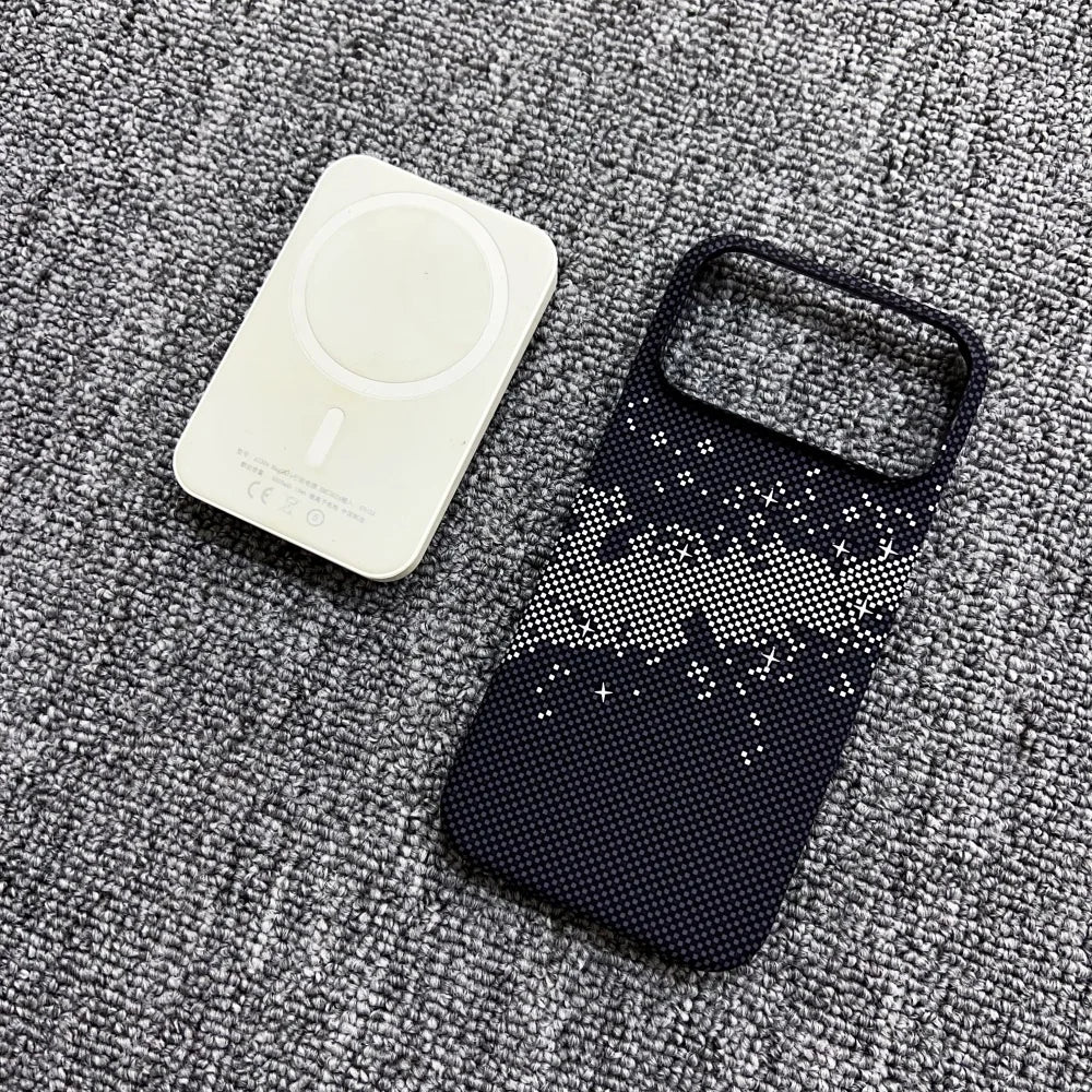 Ultra-Slim Carbon Fiber MagSafe iPhone Case