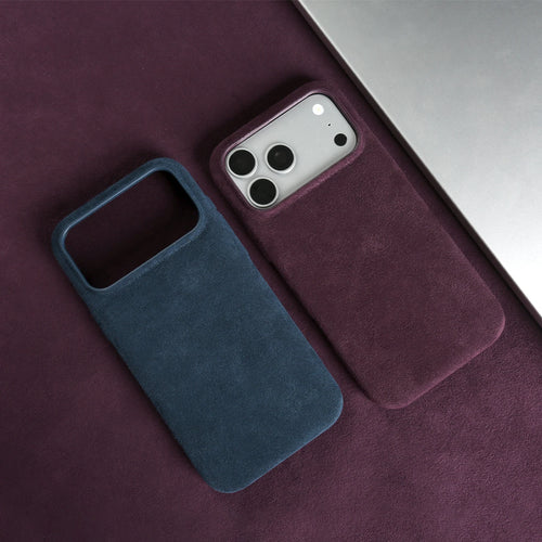 For Alcantara Premium Phone Case For iPhone Back Cover Case Shell