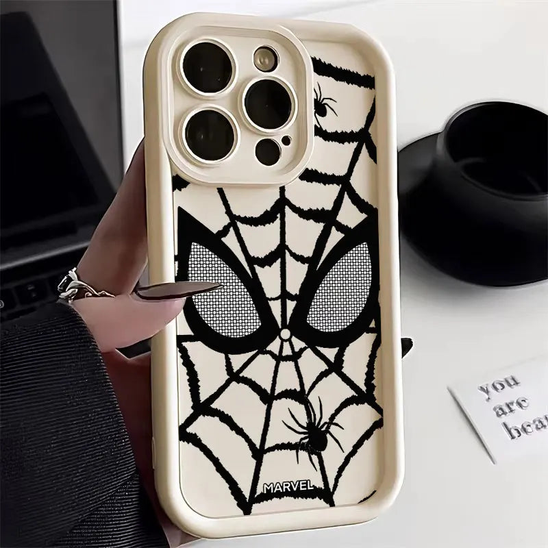 Spiderman Marvel Spider Man Silicone Case For iPhone