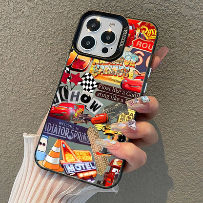 Lightning McQueen 95 Shockproof Matte iPhone Case, Hard Plating Cover